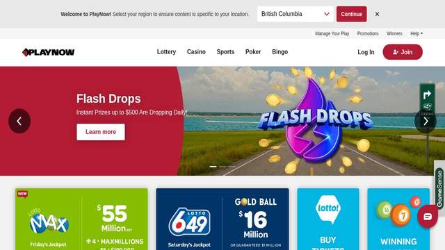 PlayNow Casino casino screenshot